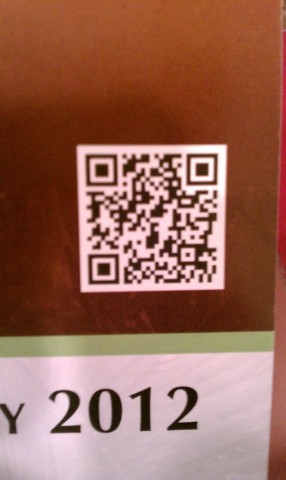 Up close real estate QR Code