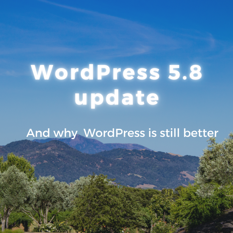 WordPress 5.8 and Why Chose WordPress Over Others.